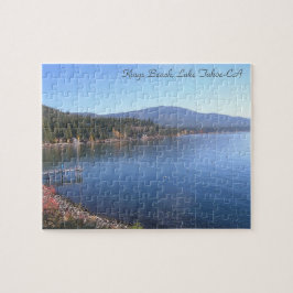 Kung Beach Sjö Tahoe Ca Puzzle Pussel