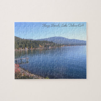 Kung Beach Sjö Tahoe Ca Puzzle Pussel