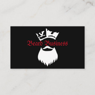 Kung Beard Beard Business Visitkort