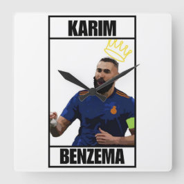 Kung Benz Fyrkantig Klocka