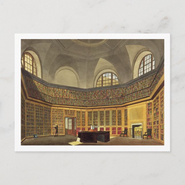 Kung Bibliotek, Buckingham House, från 'The Hi Vykort (Framsida)