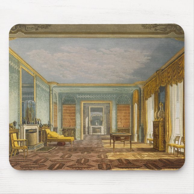 Kung bibliotek från beskådar av den kungliga musmatta (Framsidan)