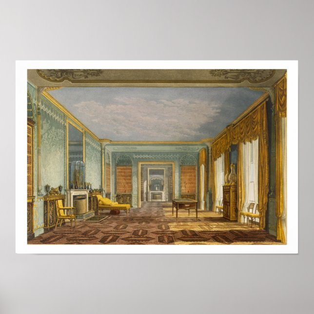 Kung Bibliotek från Royalet Pavilio Poster (Framsidan)