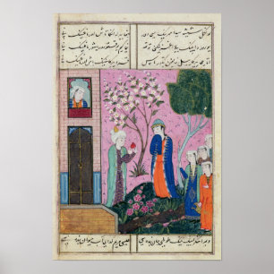 Kung bjuder farväl poster