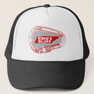 Kung Bluff Tennessee Sten klättning Carabiner Keps