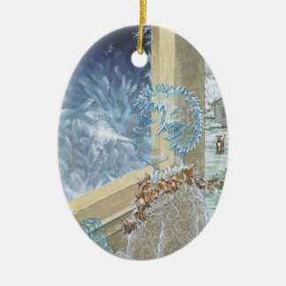 Kung Bore prydnad Julgransprydnad Keramik