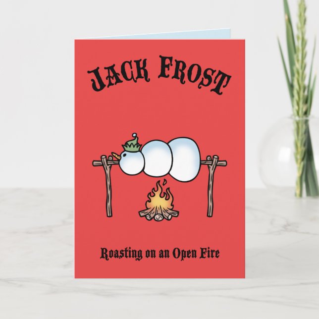 Kung Bore stekande Helgkort (Framsida)