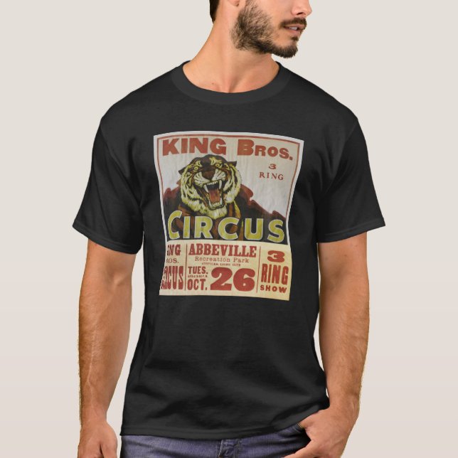 Kung Bros. Cirkus Tee Shirt (Framsida)
