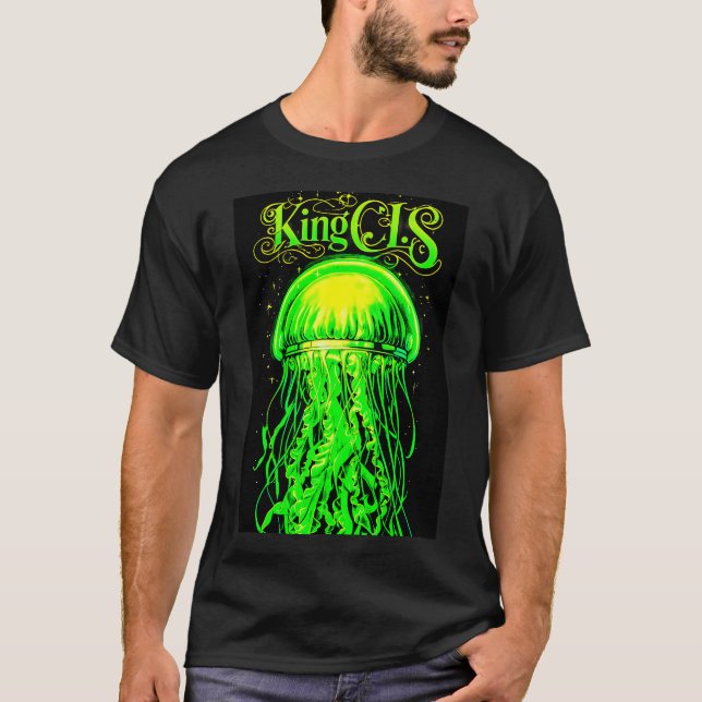 Kung C.L.S Jelly Fish Royale T Shirt (Framsida)