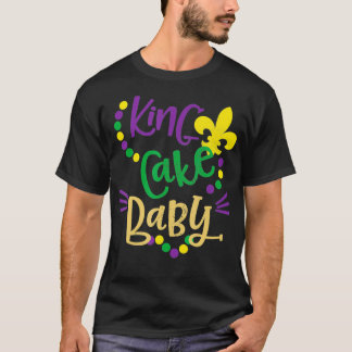 Kung Cake Baby Funny Mardi Gras Party Costume T Shirt
