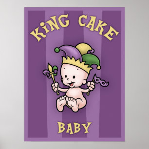 Kung Cake Baby Poster