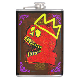 Kung Calavera Skull Geek NFT Art Fickplunta