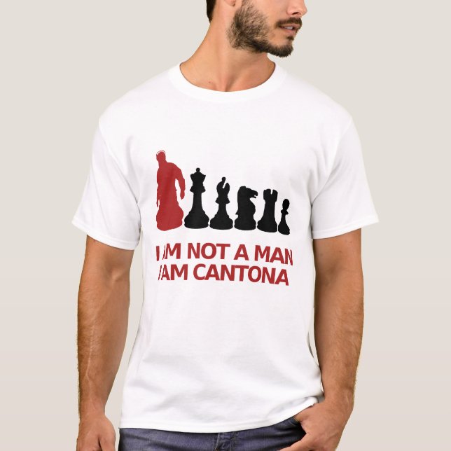 KUNG CANTONA T SHIRT (Framsida)