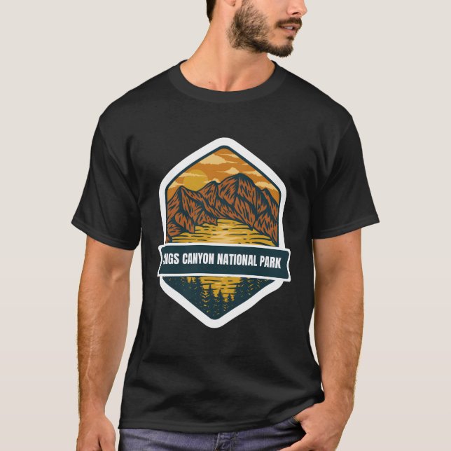 Kung Canyon � bergens anda T Shirt (Framsida)