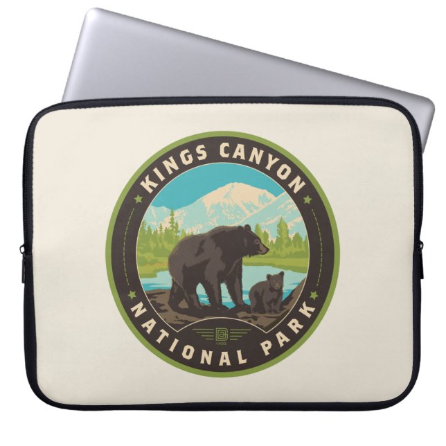 Kung Canyon National Parker Laptop Fodral (Framsidan)