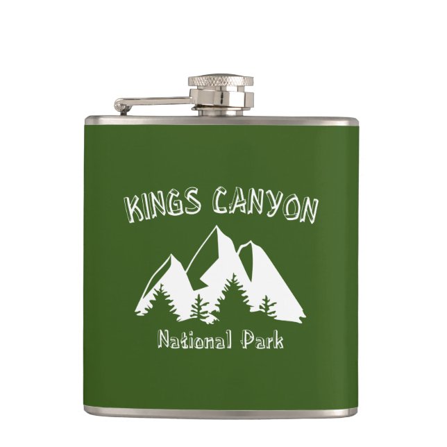 Kung Canyon nationalpark Fickplunta (Framsidan)
