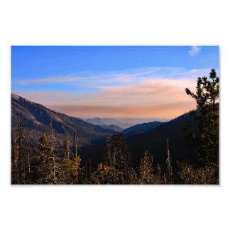 Kung Canyon nationalpark Fototryck