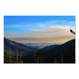Kung Canyon nationalpark Fototryck