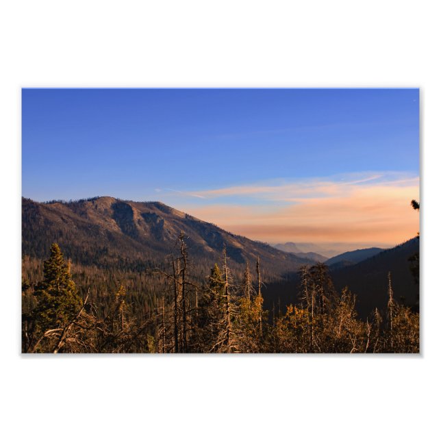 Kung Canyon nationalpark Fototryck (Framsidan)
