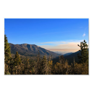 Kung Canyon nationalpark Fototryck