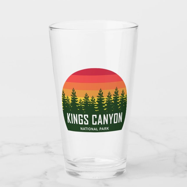 Kung Canyon nationalpark Glaskopp (Framsida)