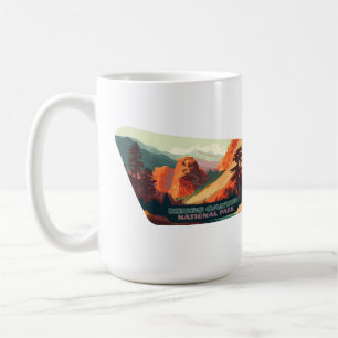 Kung Canyon nationalpark Kalifornien-bergen Kaffemugg