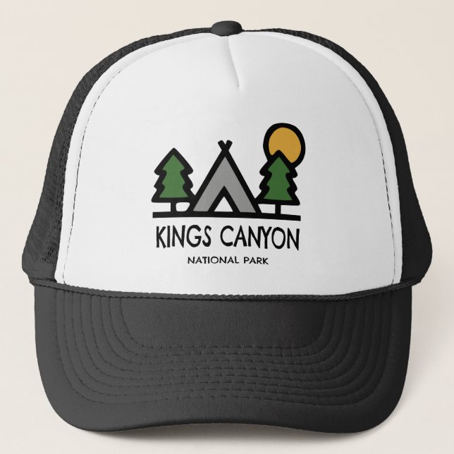 Kung Canyon nationalpark Keps (Framsida)