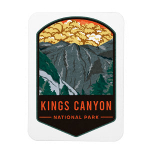 Kung Canyon nationalpark Magnet