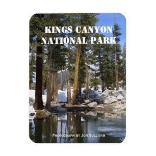 Kung Canyon nationalpark Magnet