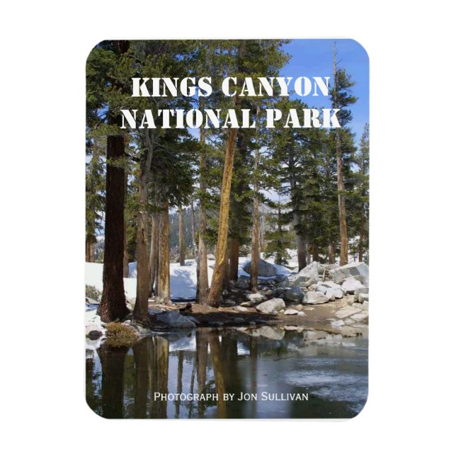Kung Canyon nationalpark Magnet (Vertikal)