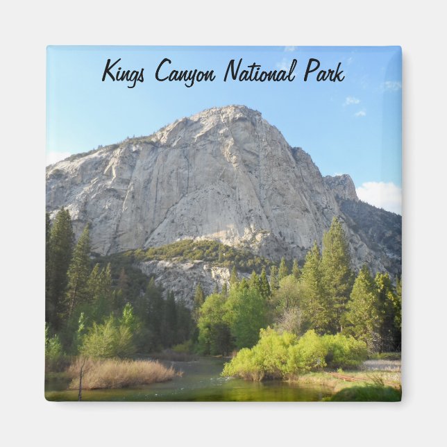 Kung Canyon nationalpark Magnet (Framsidan)
