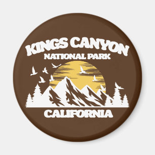 Kung Canyon nationalpark Magnet