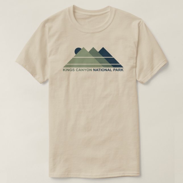 Kung Canyon nationalpark Mountain Sol T Shirt (Design framsida)