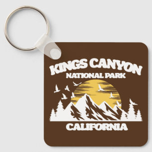 Kung Canyon nationalpark Nyckelring