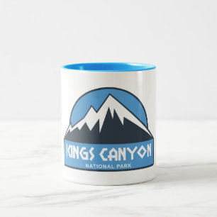 Kung Canyon nationalpark Två-Tonad Mugg