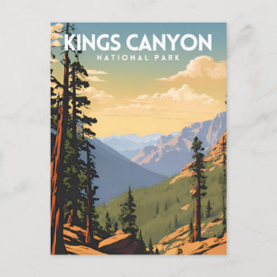 Kung Canyon nationalpark Vykort