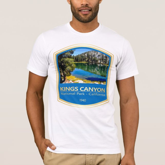 Kung Canyon NP (PF1) T Shirt (Framsida)