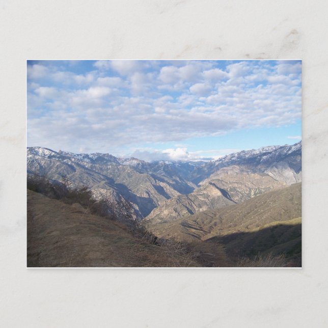 Kung Canyon Overlook Vykort (Framsida)