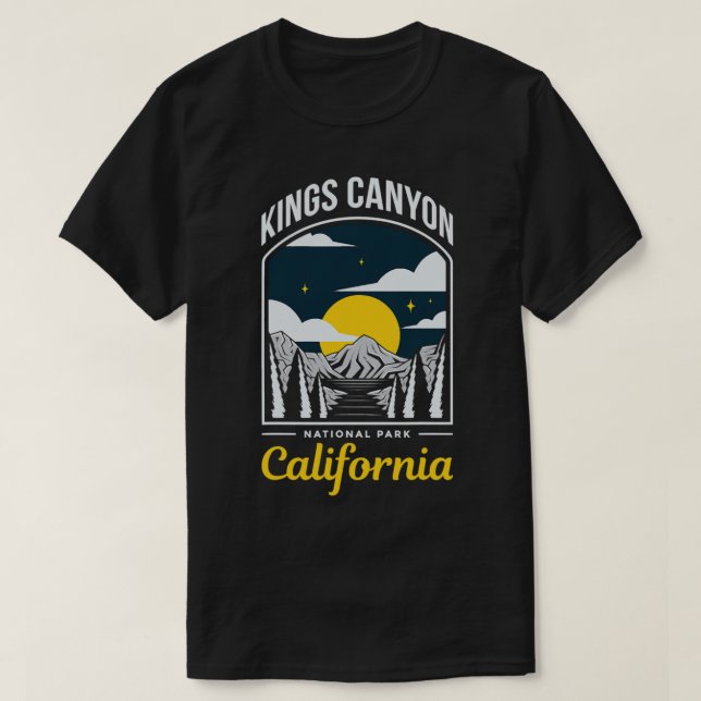 Kung Canyon Us nationalpark T Shirt (Design framsida)