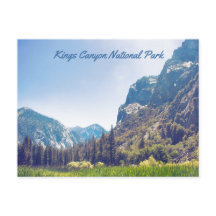 Kung Canyon - Zumwalt Meadow | vykort