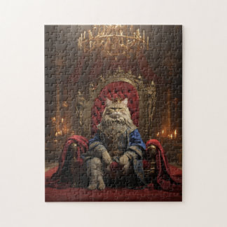 Kung Cats lavish Throne Room Puzzle Pussel
