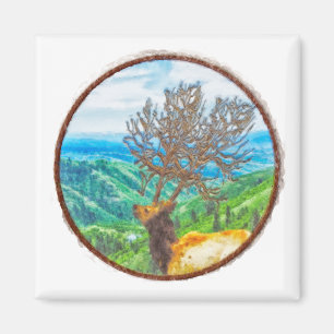 Kung Cervus Magnet
