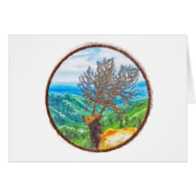 Kung Cervus OBS Kort (Framsidan Horizontal)