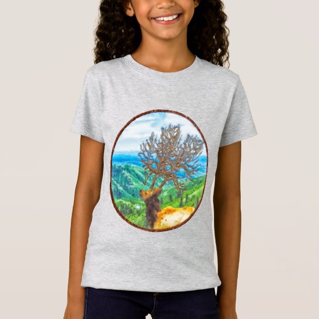 Kung Cervus T-shirt (Framsida)