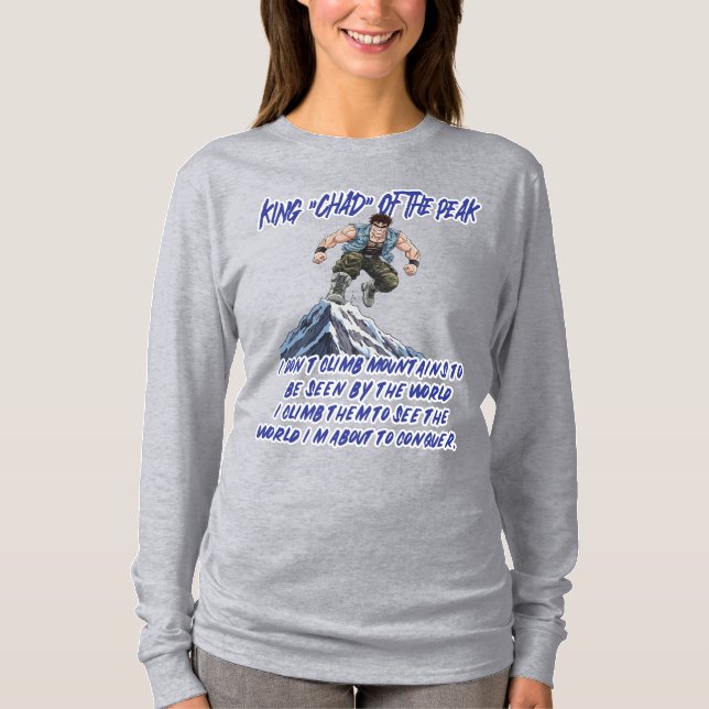 KUNG ”CHAD” AV PEAK” T SHIRT (Framsida)