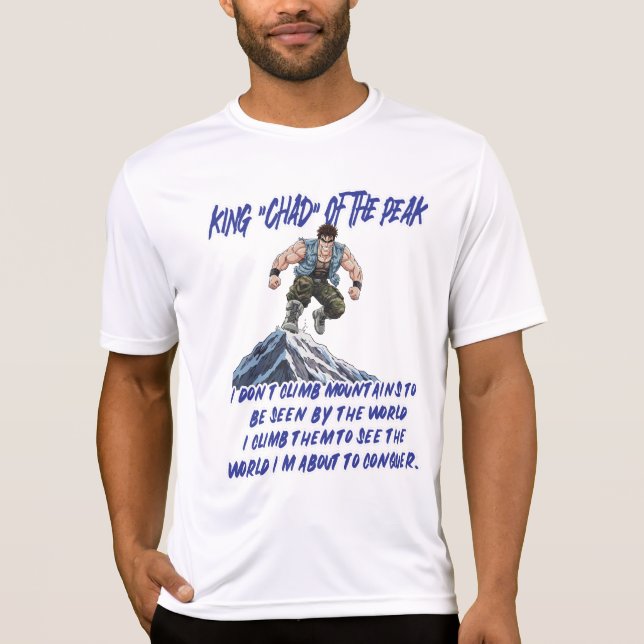 KUNG ”CHAD” AV TOPPEN” T SHIRT (Framsida)