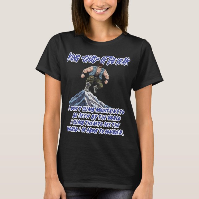 KUNG 'CHAD' AV TOPPEN T SHIRT (Framsida)