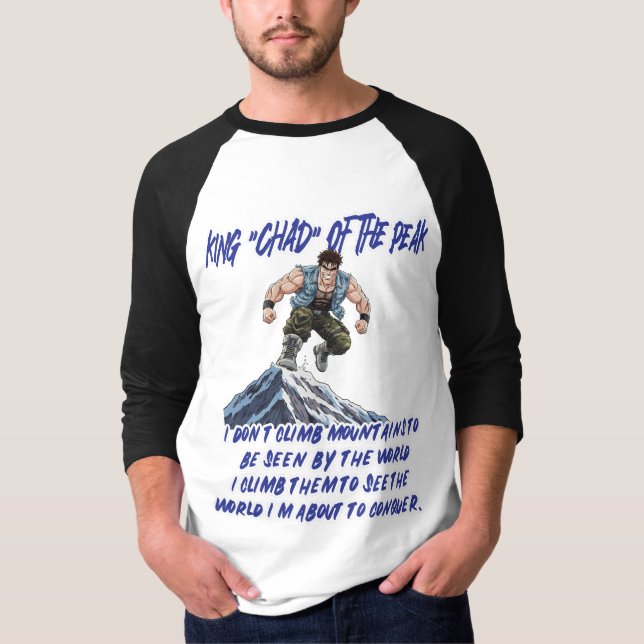KUNG ”CHAD” AV TOPPEN” T SHIRT (Framsida)