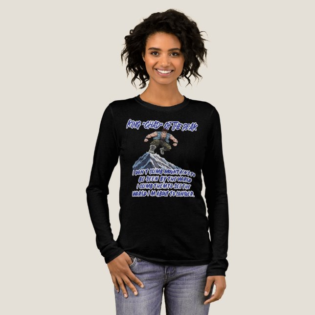 KUNG ”CHAD” AV TOPPEN” T SHIRT (Hel framsida)