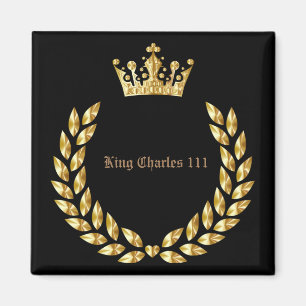 Kung Charles 111 Krona Coronation Magnet